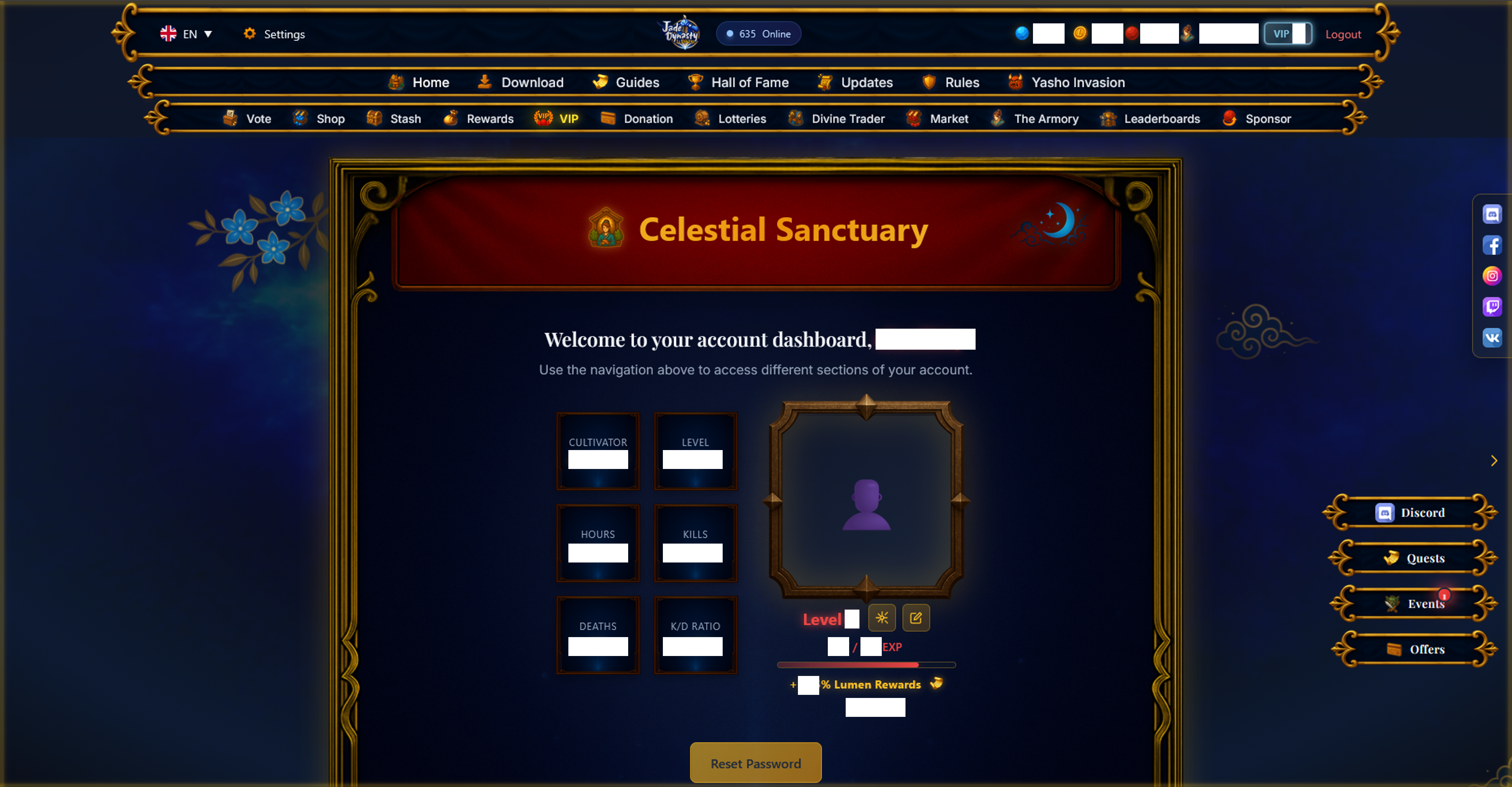 Lumen Game Interface